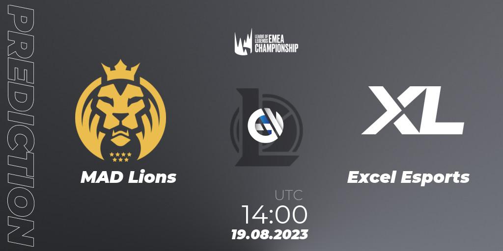 MAD Lions vs Excel Esports: Betting TIp, Match Prediction. 19.08.23. LoL, LEC Finals 2023