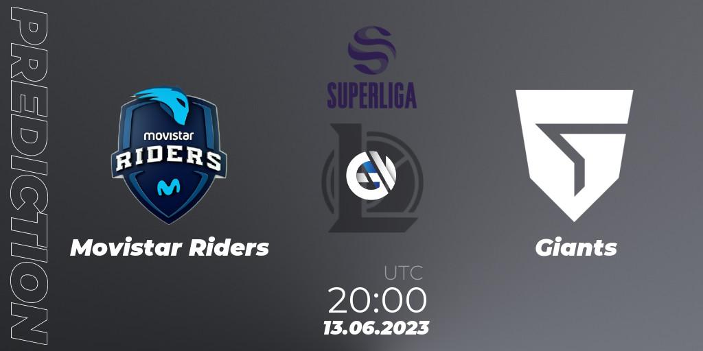 Movistar Riders vs Giants: Betting TIp, Match Prediction. 13.06.23. LoL, Superliga Summer 2023 - Group Stage