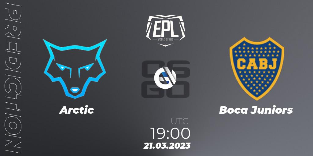 Arctic vs Boca Juniors: Betting TIp, Match Prediction. 21.03.23. CS2 (CS:GO), EPL World Series: Americas Season 3