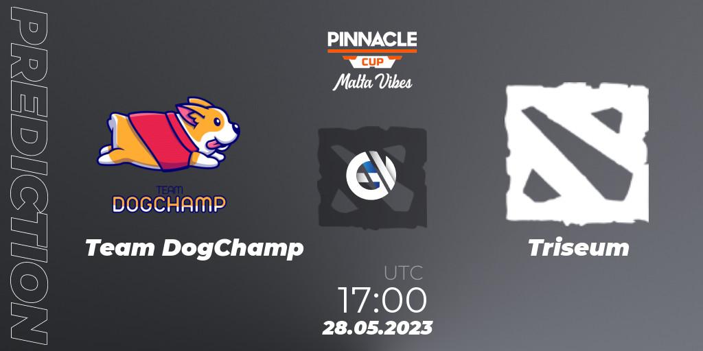 Team DogChamp vs Triseum: Betting TIp, Match Prediction. 28.05.23. Dota 2, Pinnacle Cup: Malta Vibes #2