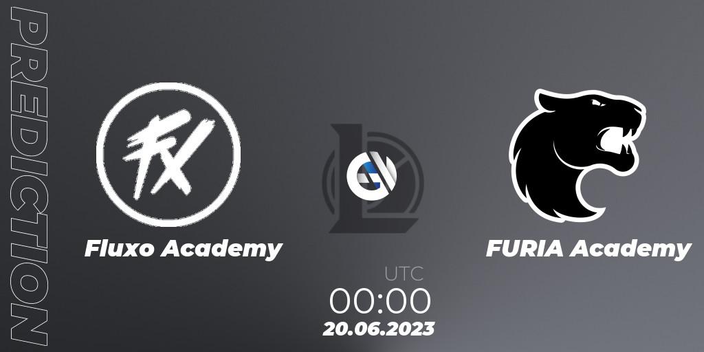 Fluxo Academy vs FURIA Academy: Betting TIp, Match Prediction. 20.06.2023 at 00:00. LoL, CBLOL Academy Split 2 2023 - Group Stage