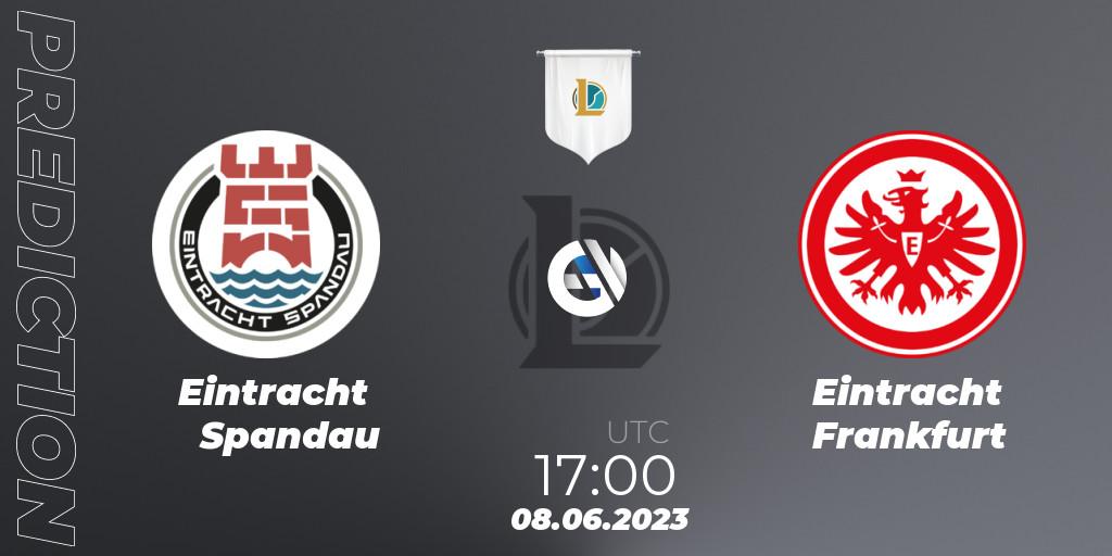 Eintracht Spandau vs Eintracht Frankfurt: Betting TIp, Match Prediction. 08.06.23. LoL, Prime League Summer 2023 - Group Stage