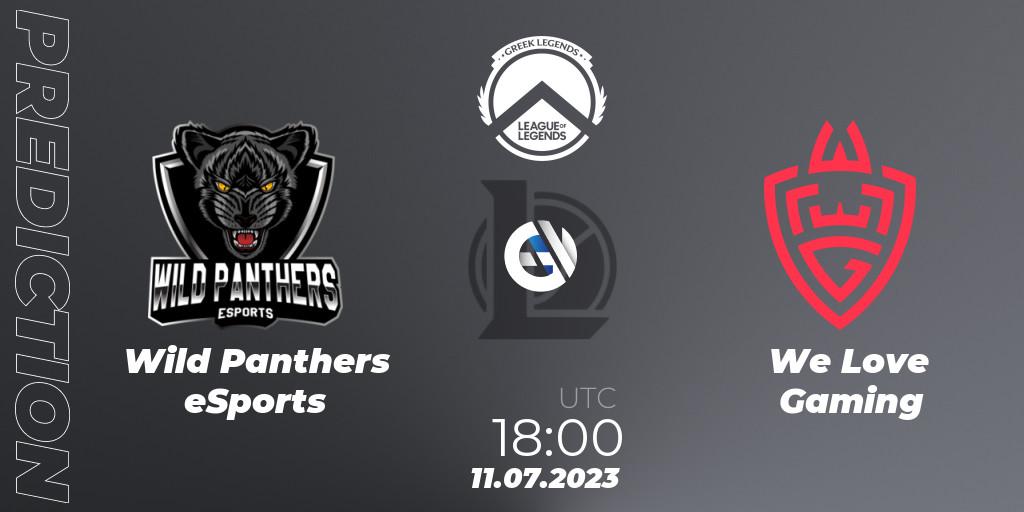 Wild Panthers eSports vs We Love Gaming: Betting TIp, Match Prediction. 11.07.23. LoL, Greek Legends League Summer 2023