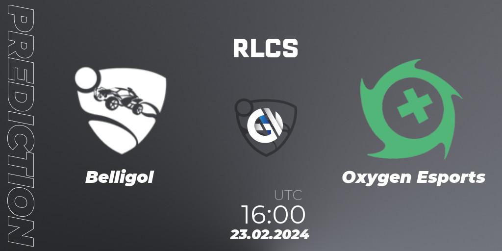 Belligol vs Oxygen Esports: Betting TIp, Match Prediction. 23.02.24. Rocket League, RLCS 2024 - Major 1: Europe Open Qualifier 2