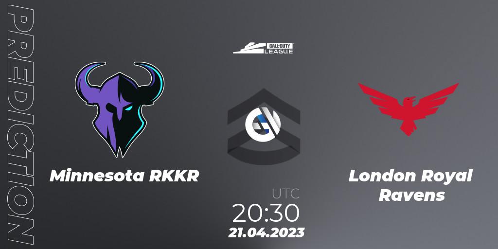 Minnesota RØKKR vs London Royal Ravens: Betting TIp, Match Prediction. 21.04.2023 at 20:30. Call of Duty, Call of Duty League 2023: Stage 4 Major