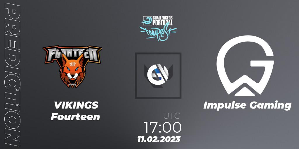 VIKINGS Fourteen vs Impulse Gaming: Betting TIp, Match Prediction. 11.02.23. VALORANT, VALORANT Challengers 2023 Portugal: Tempest Split 1