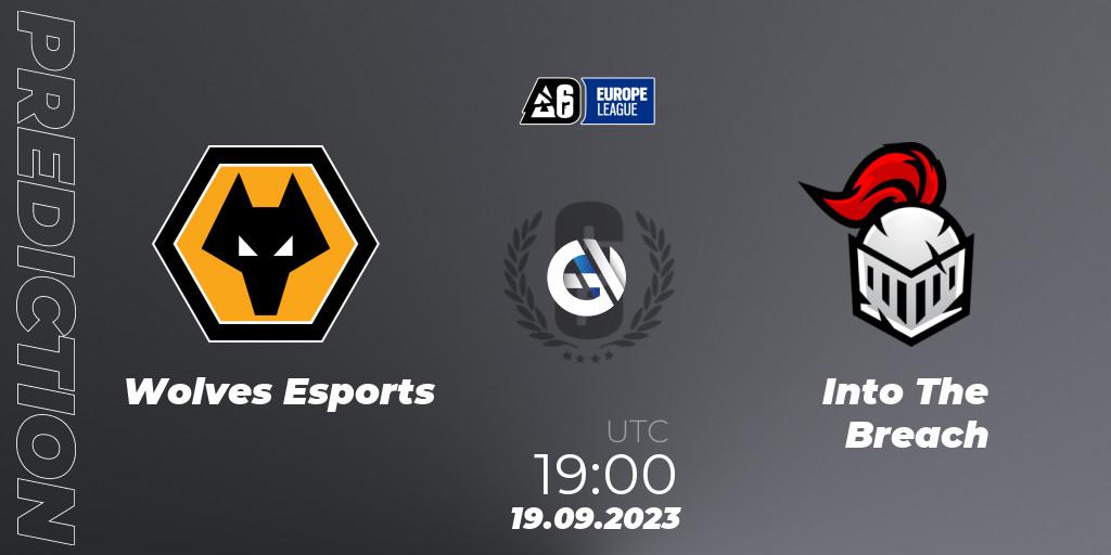 Wolves Esports vs Into The Breach: Betting TIp, Match Prediction. 19.09.2023 at 19:00. Rainbow Six, Europe League 2023 - Stage 2