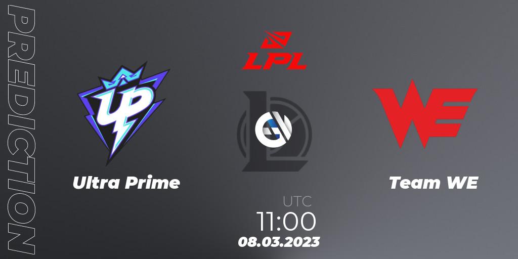 Ultra Prime vs Team WE: Betting TIp, Match Prediction. 08.03.23. LoL, LPL Spring 2023 - Group Stage
