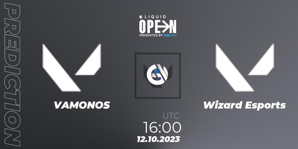 VAMONOS vs Wizard Esports: Betting TIp, Match Prediction. 12.10.23. VALORANT, Liquid Open 2023 - Europe