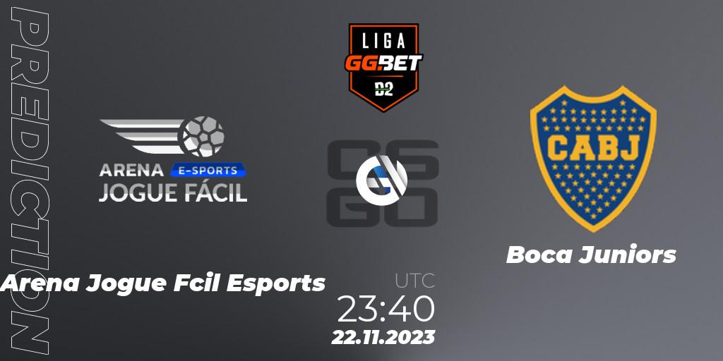  Arena Jogue Fácil Esports vs Boca Juniors: Betting TIp, Match Prediction. 22.11.23. CS2 (CS:GO), Dust2 Brasil Liga Season 2