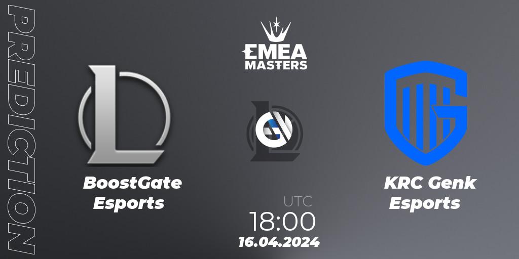 BoostGate Esports vs KRC Genk Esports: Betting TIp, Match Prediction. 16.04.24. LoL, EMEA Masters Spring 2024 - Play-In