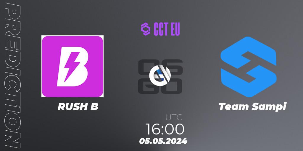 RUSH B vs Team Sampi: Betting TIp, Match Prediction. 05.05.2024 at 16:00. Counter-Strike (CS2), CCT Season 2 Europe Series 2 