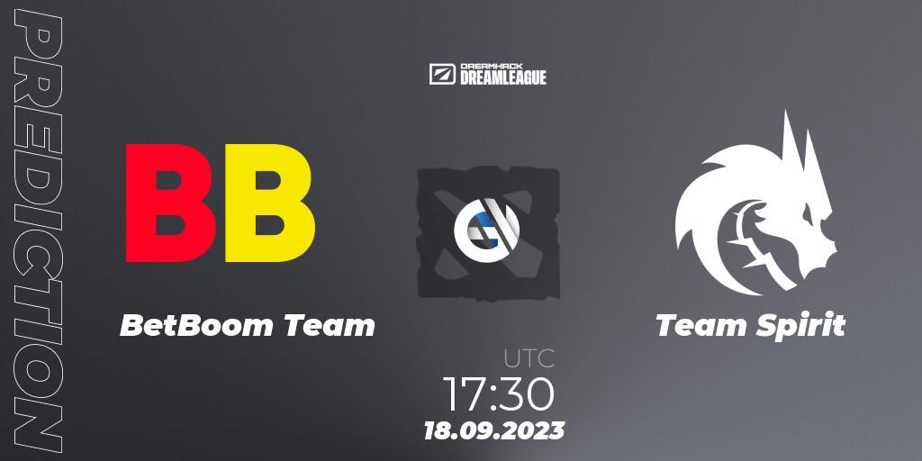 BetBoom Team vs Team Spirit: Betting TIp, Match Prediction. 18.09.23. Dota 2, DreamLeague Season 21