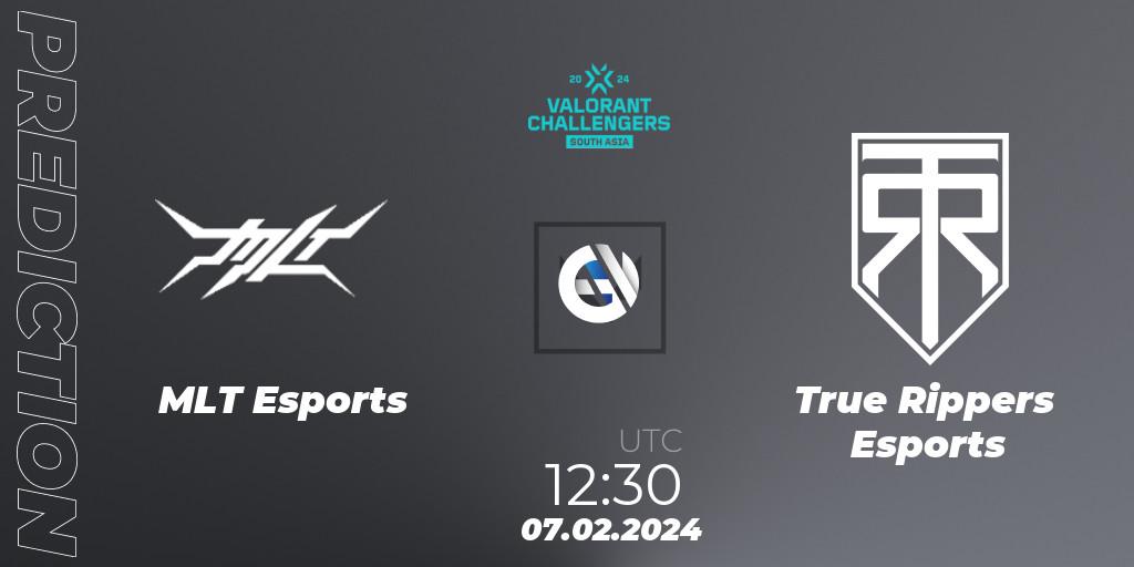 MLT Esports vs True Rippers Esports: Betting TIp, Match Prediction. 07.02.24. VALORANT, VALORANT Challengers 2024: South Asia Split 1 - Cup 1