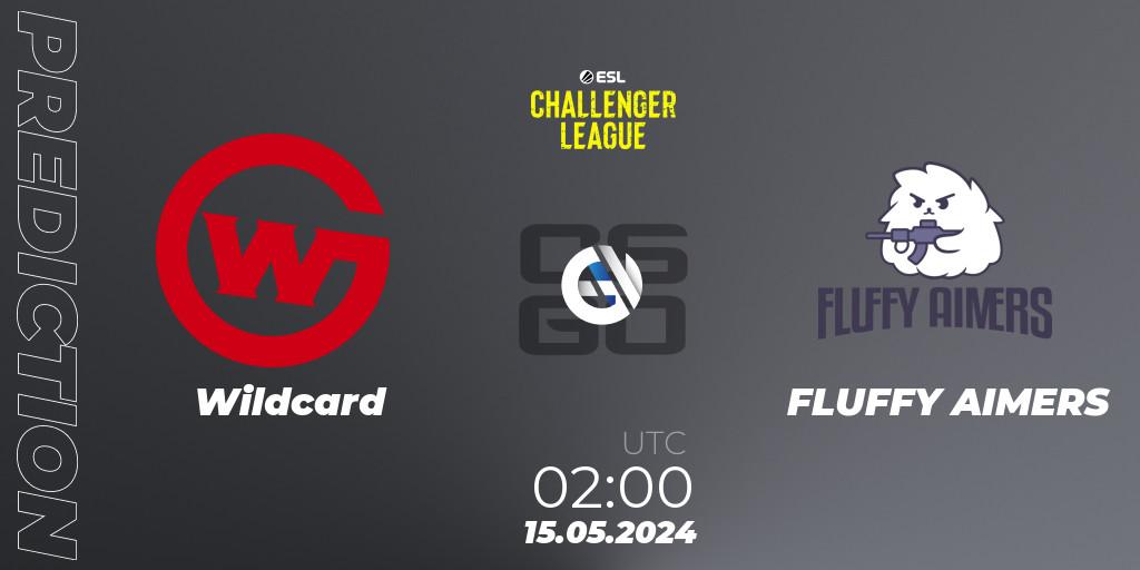 Wildcard vs FLUFFY AIMERS: Betting TIp, Match Prediction. 15.05.2024 at 02:15. Counter-Strike (CS2), ESL Challenger League Season 47: North America