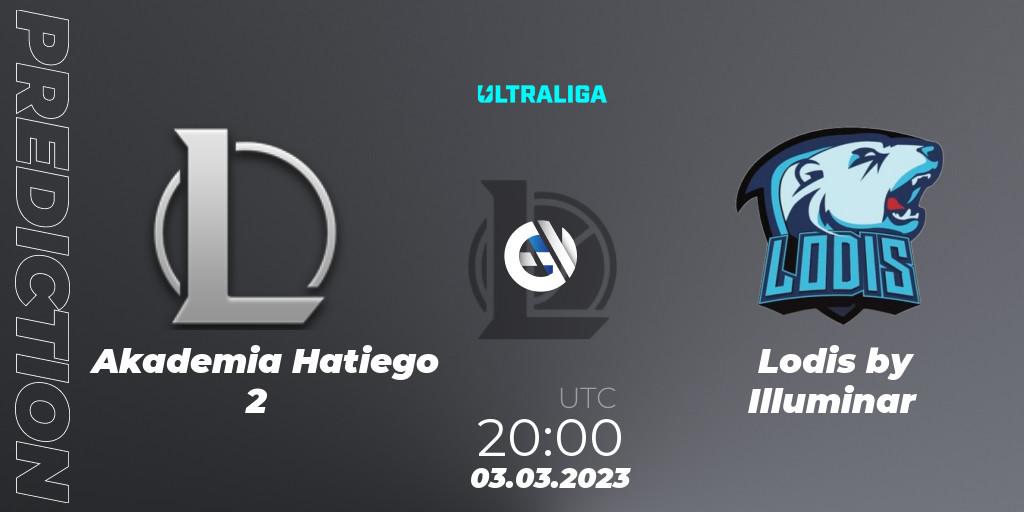 Akademia Hatiego 2 vs Lodis by Illuminar: Betting TIp, Match Prediction. 03.03.23. LoL, Ultraliga 2nd Division Season 6