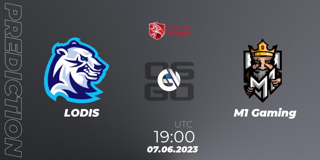 LODIS vs M1 Gaming: Betting TIp, Match Prediction. 07.06.2023 at 19:00. Counter-Strike (CS2), Polish Esports League 2023 Split 2
