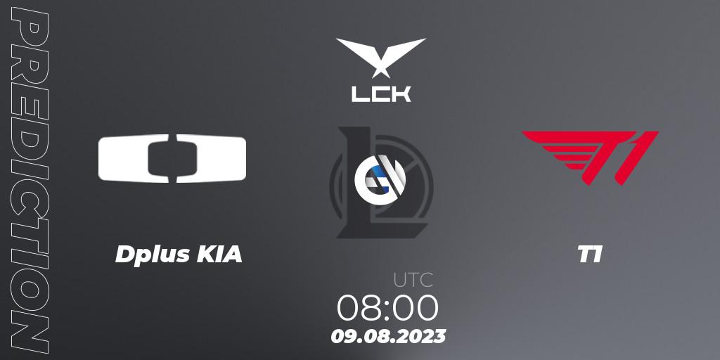 Dplus KIA vs T1: Betting TIp, Match Prediction. 09.08.23. LoL, LCK Summer 2023 - Playoffs