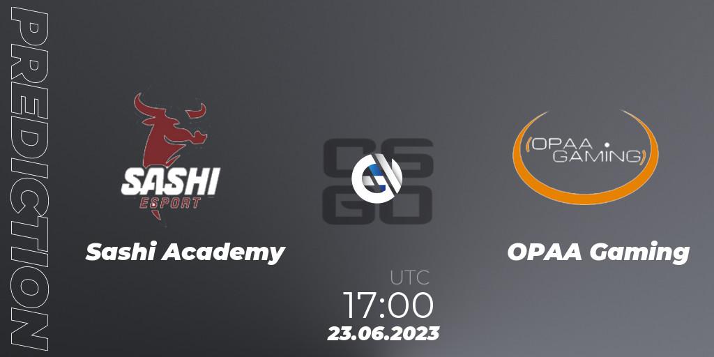 Sashi Academy vs OPAA Gaming: Betting TIp, Match Prediction. 23.06.23. CS2 (CS:GO), Preasy Summer Cup 2023
