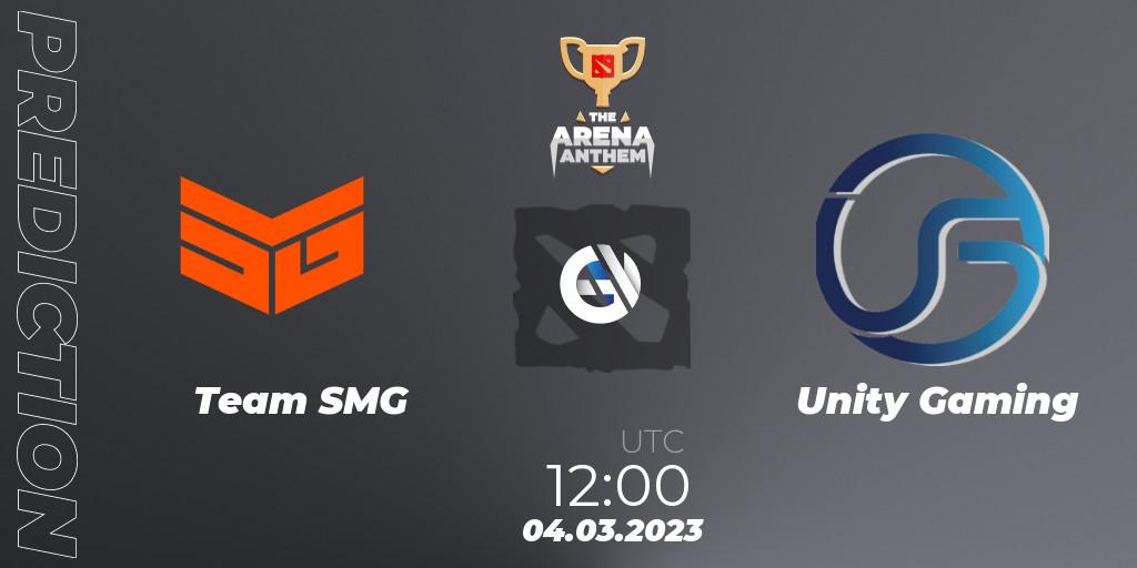 Team SMG vs Unity Gaming: Betting TIp, Match Prediction. 04.03.23. Dota 2, The Arena Anthem