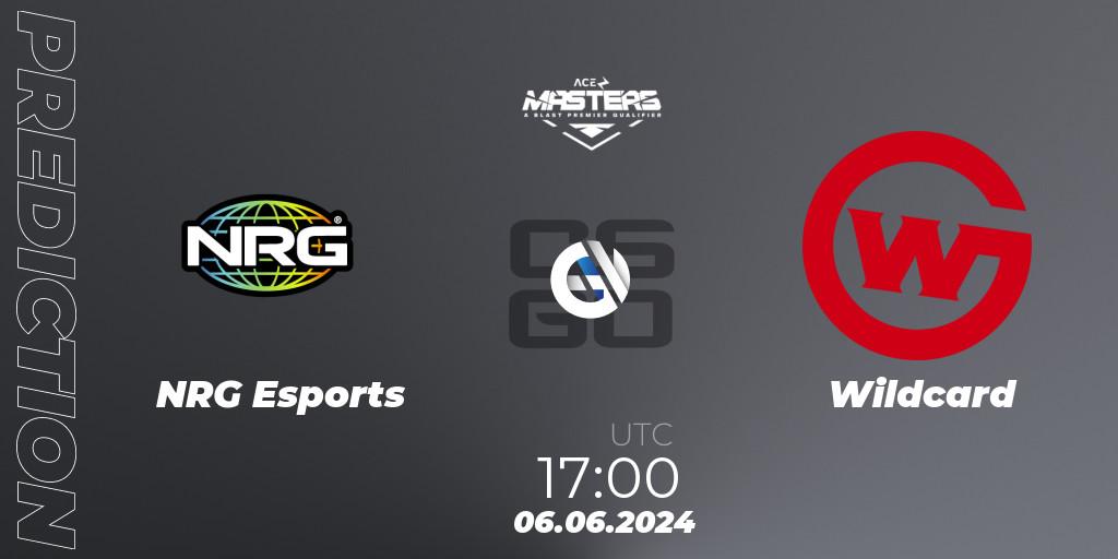 NRG Esports vs Wildcard: Betting TIp, Match Prediction. 06.06.2024 at 17:00. Counter-Strike (CS2), Ace North American Masters Fall 2024 - BLAST Premier Qualifier