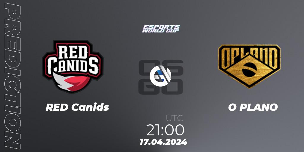 RED Canids vs O PLANO: Betting TIp, Match Prediction. 17.04.24. CS2 (CS:GO), Esports World Cup 2024: South American Open Qualifier