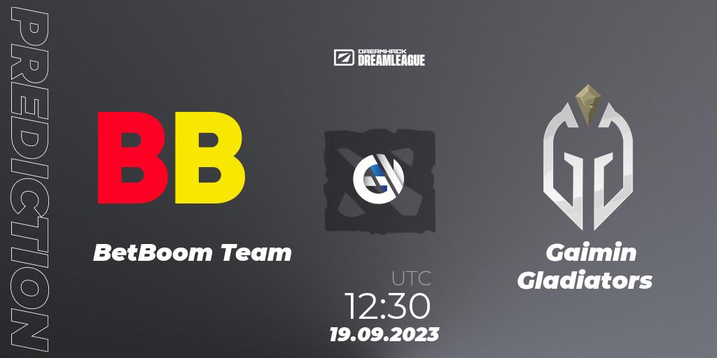 BetBoom Team vs Gaimin Gladiators: Betting TIp, Match Prediction. 19.09.2023 at 12:35. Dota 2, DreamLeague Season 21