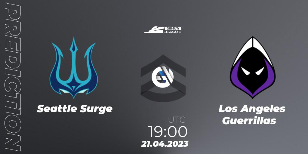 Seattle Surge vs Los Angeles Guerrillas: Betting TIp, Match Prediction. 21.04.2023 at 19:00. Call of Duty, Call of Duty League 2023: Stage 4 Major