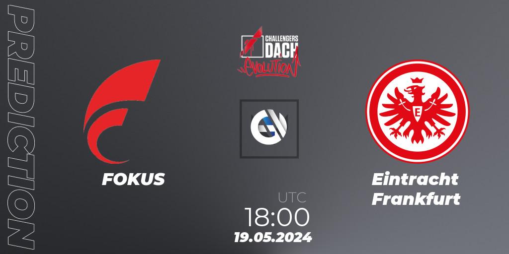 FOKUS vs Eintracht Frankfurt: Betting TIp, Match Prediction. 19.05.2024 at 15:00. VALORANT, VALORANT Challengers 2024 DACH: Evolution Split 2