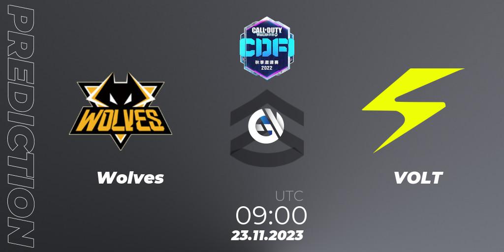 Wolves vs VOLT: Betting TIp, Match Prediction. 23.11.2023 at 09:00. Call of Duty, CODM Fall Invitational 2023