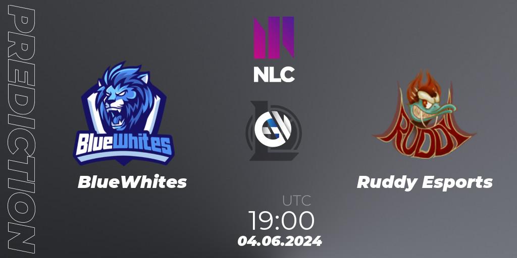 BlueWhites vs Ruddy Esports: Betting TIp, Match Prediction. 04.06.2024 at 19:00. LoL, NLC 1st Division Summer 2024