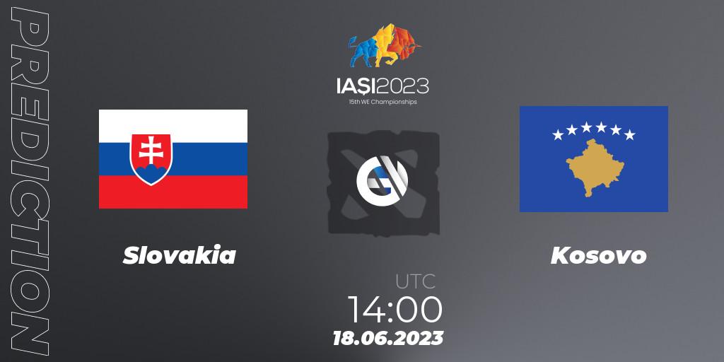 Slovakia vs Kosovo: Betting TIp, Match Prediction. 18.06.2023 at 14:00. Dota 2, IESF Europe A Qualifier 2023