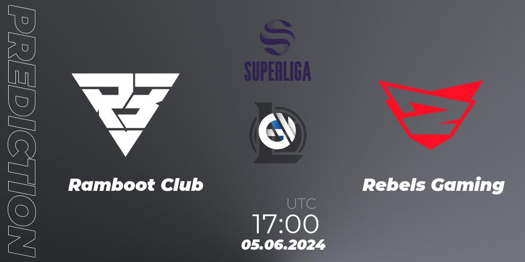 Ramboot Club vs Rebels Gaming: Betting TIp, Match Prediction. 05.06.2024 at 17:00. LoL, LVP Superliga Summer 2024