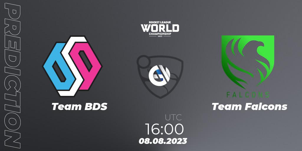 Team BDS vs Team Falcons: Betting TIp, Match Prediction. 08.08.2023 at 18:00. Rocket League, Rocket League Championship Series 2022-23 - World Championship Group Stage