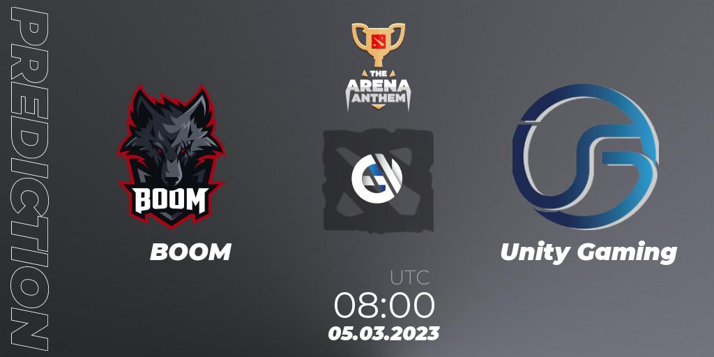 BOOM vs Unity Gaming: Betting TIp, Match Prediction. 05.03.23. Dota 2, The Arena Anthem
