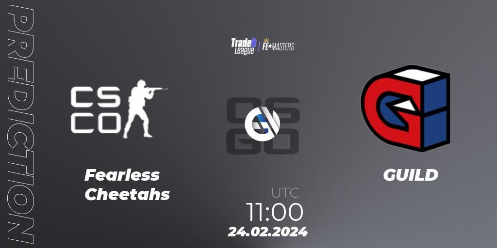 Fearless Cheetahs vs GUILD: Betting TIp, Match Prediction. 24.02.24. CS2 (CS:GO), Tradeit League FE Masters #1