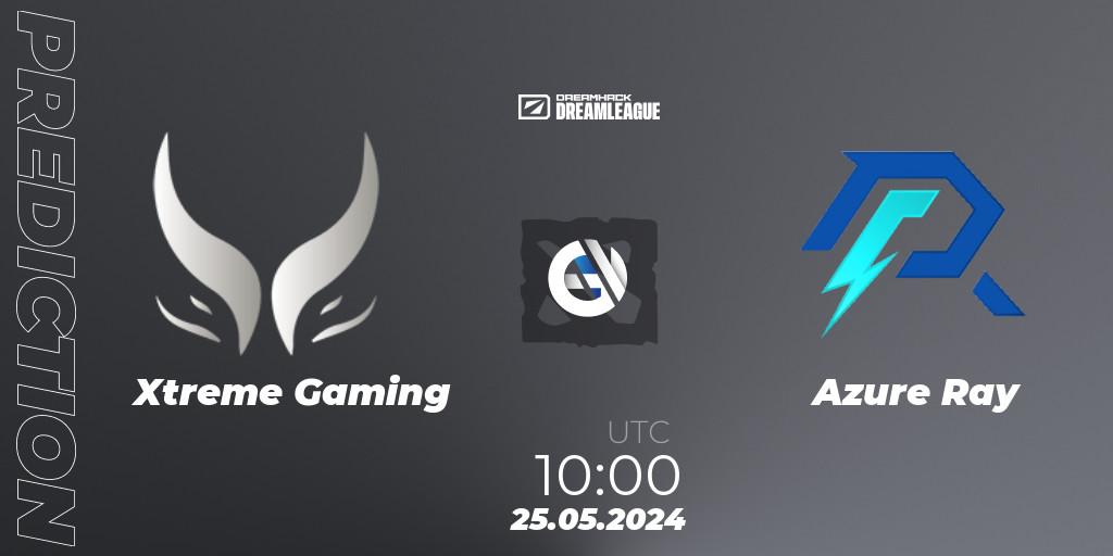 Xtreme Gaming vs Azure Ray: Betting TIp, Match Prediction. 25.05.2024 at 10:00. Dota 2, DreamLeague Season 23