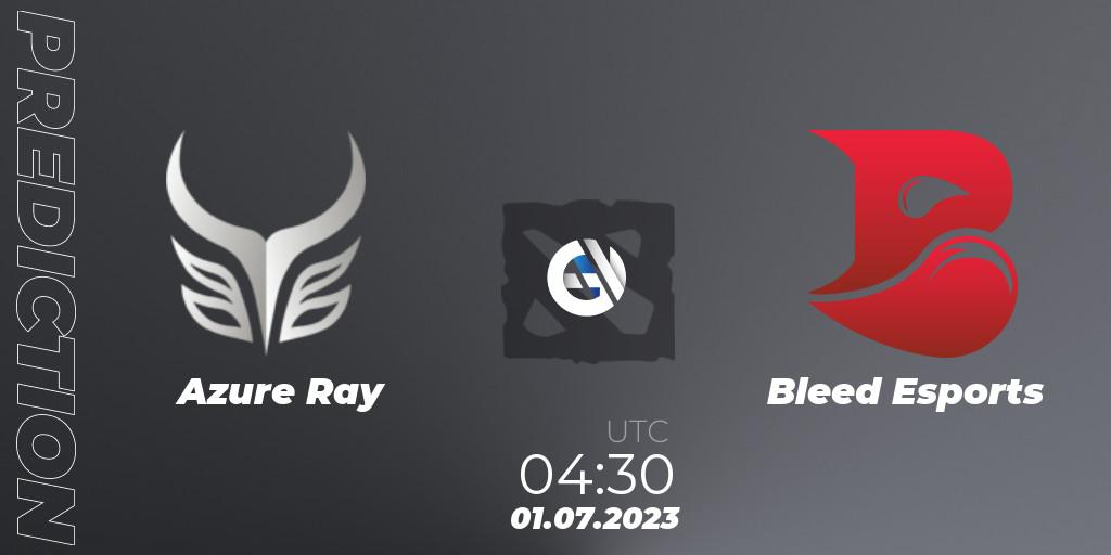 Azure Ray vs Bleed Esports: Betting TIp, Match Prediction. 01.07.2023 at 04:32. Dota 2, Bali Major 2023 - Group Stage