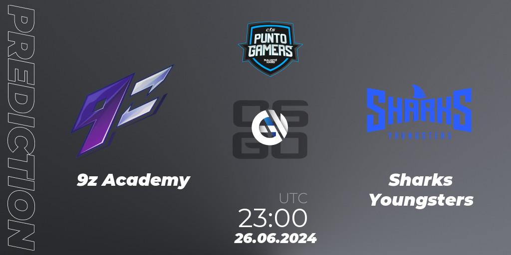 9z Academy vs Sharks Youngsters: Betting TIp, Match Prediction. 27.06.2024 at 23:00. Counter-Strike (CS2), Punto Gamers Cup 2024