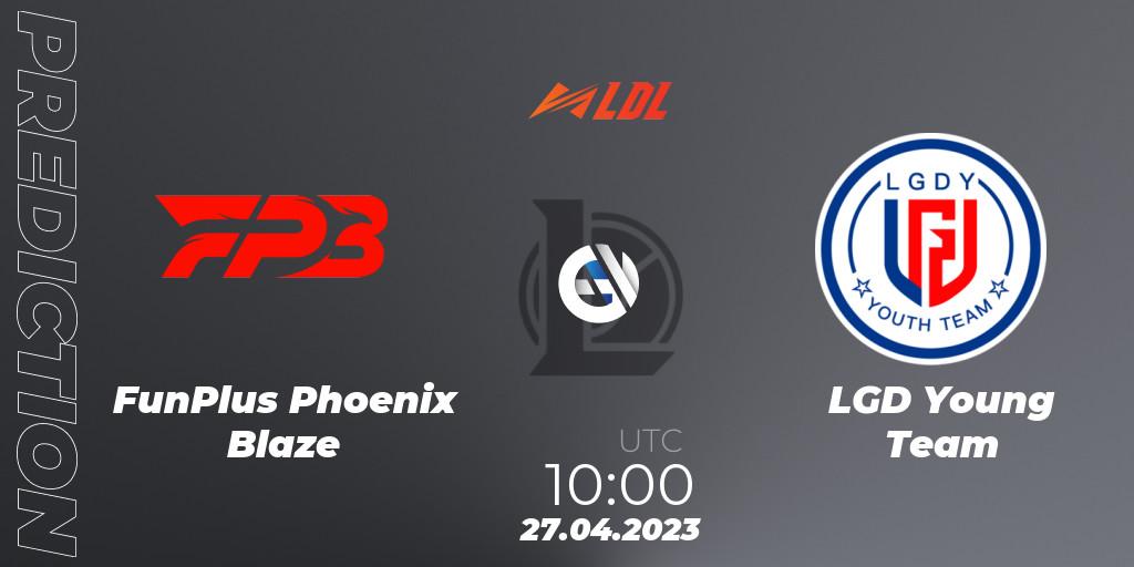 FunPlus Phoenix Blaze vs LGD Young Team: Betting TIp, Match Prediction. 27.04.23. LoL, LDL 2023 - Regular Season - Stage 2