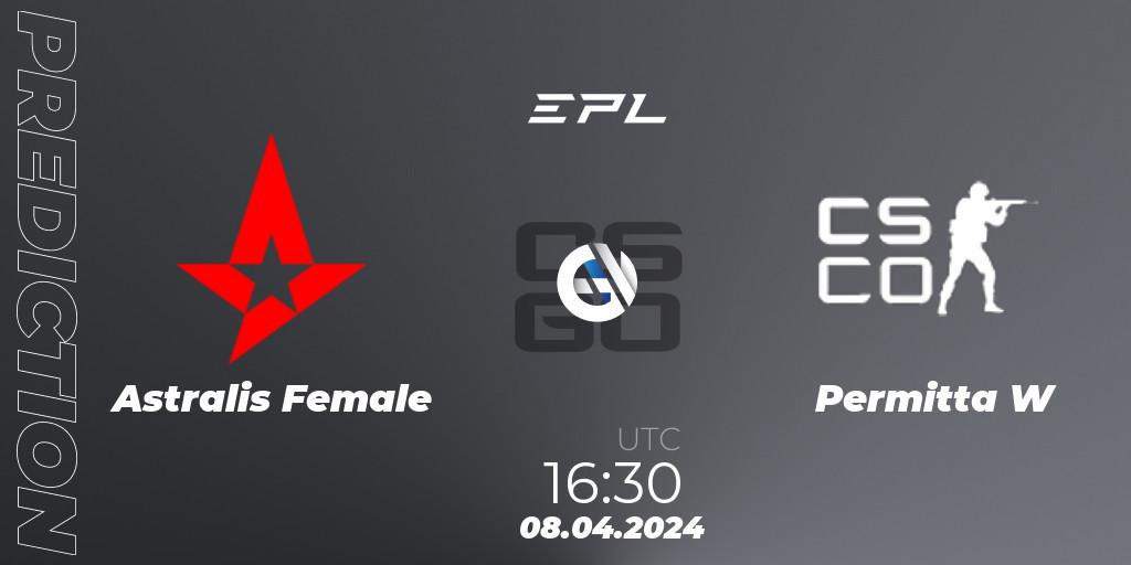 Astralis Female vs Permitta Female: Betting TIp, Match Prediction. 08.04.24. CS2 (CS:GO), European Pro League Female Season 1