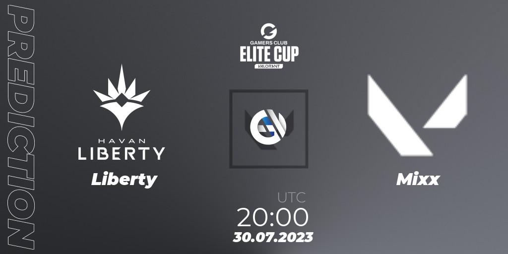 Liberty vs Mixx: Betting TIp, Match Prediction. 30.07.23. VALORANT, Gamers Club Elite Cup 2023