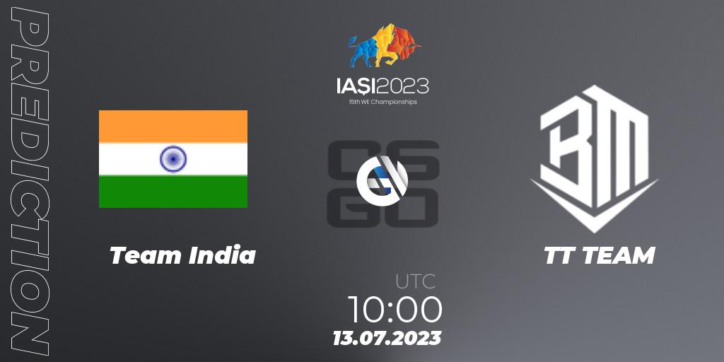 Team India vs TRAFFIC Tashkent: Betting TIp, Match Prediction. 13.07.2023 at 10:00. Counter-Strike (CS2), IESF Asian Championship 2023