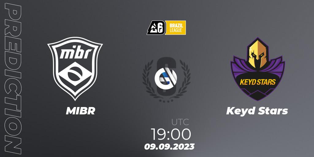 MIBR vs Keyd Stars: Betting TIp, Match Prediction. 09.09.2023 at 19:00. Rainbow Six, Brazil League 2023 - Stage 2
