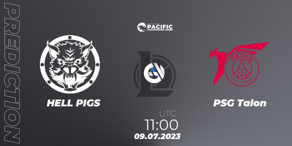 HELL PIGS vs PSG Talon: Betting TIp, Match Prediction. 09.07.2023 at 11:00. LoL, PACIFIC Championship series Group Stage