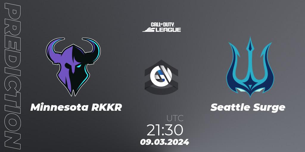 Minnesota RØKKR vs Seattle Surge: Betting TIp, Match Prediction. 09.03.24. Call of Duty, Call of Duty League 2024: Stage 2 Major Qualifiers