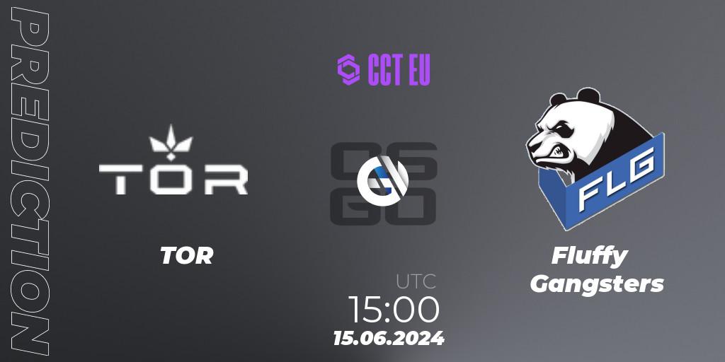 TOR vs Fluffy Gangsters: Betting TIp, Match Prediction. 15.06.2024 at 15:00. Counter-Strike (CS2), CCT Season 2 European Series #6 Play-In