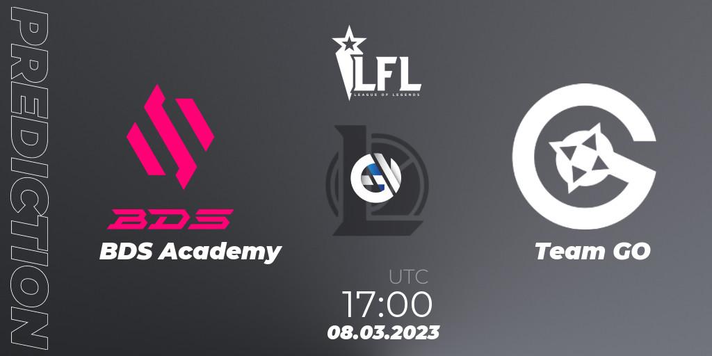 BDS Academy vs Team GO: Betting TIp, Match Prediction. 08.03.23. LoL, LFL Spring 2023 - Group Stage
