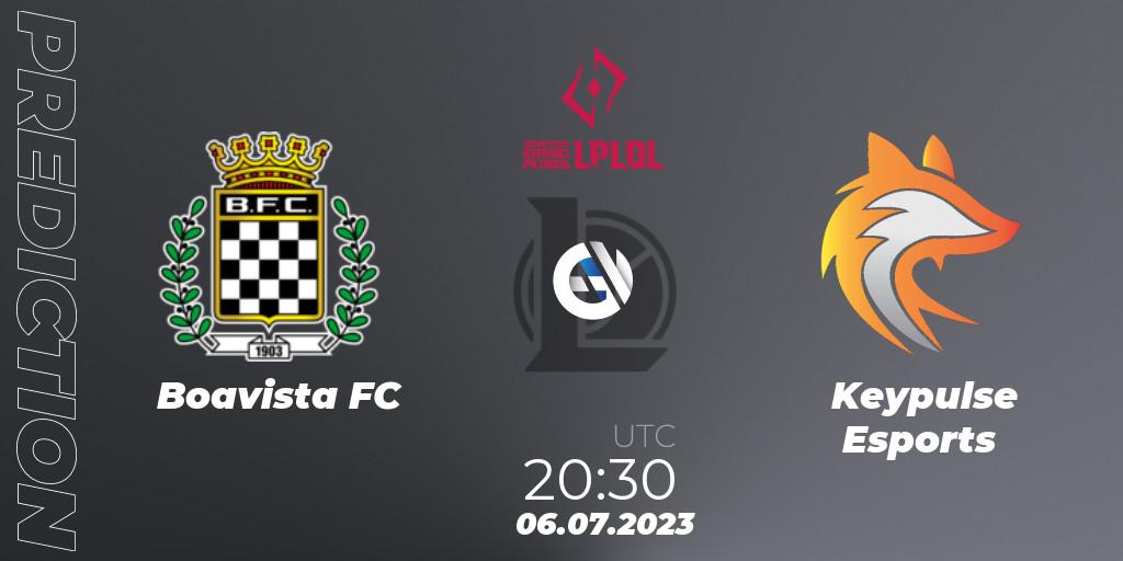 Boavista FC vs Keypulse Esports: Betting TIp, Match Prediction. 06.07.23. LoL, LPLOL Split 2 2023 - Group Stage