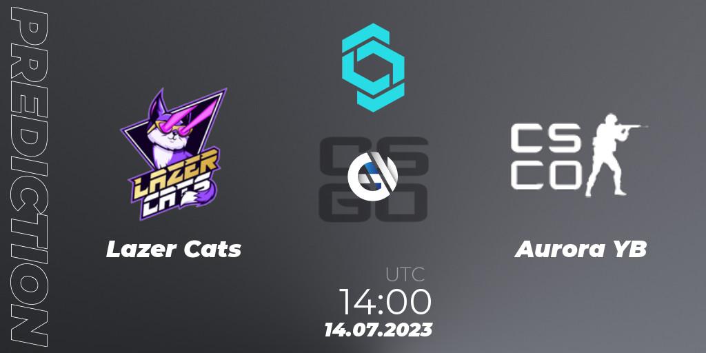 Lazer Cats vs Aurora Young Blood: Betting TIp, Match Prediction. 14.07.2023 at 14:20. Counter-Strike (CS2), CCT North Europe Series #6: Closed Qualifier